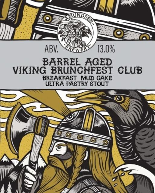 Barrel Aged Viking Brunchfest Club 13.0%, Amundsen Bryggeri, Norway