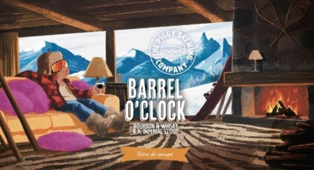 Barrel O'Clock 12.5%, The Piggy Brewing Company, France