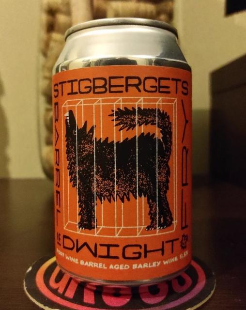 barrel of dwight fry 11.5%, Stigbergets Bryggeri, Sweden