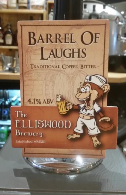 Barrel Of Laughs 4.1%, Elliswood Brewery, England