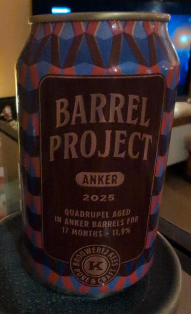 Barrel Project Anker 2025 11.9%, Brouwerij Kees, Netherlands
