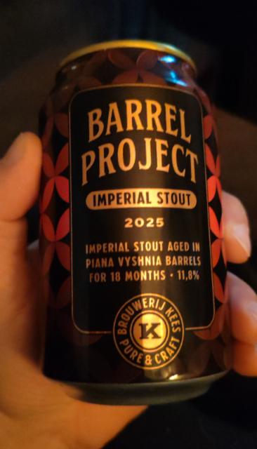 Barrel Project Imperial Stout 2025 11.8%, Brouwerij Kees, Netherlands