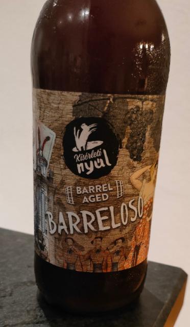 Barreloso 7.0%, Fehér Nyúl Brewery, Hungary
