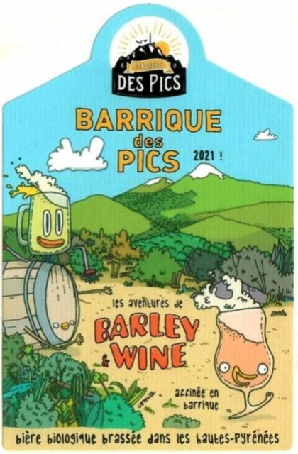 Barrique Des Pics 2021 11.8%, Brasserie Des Pics - La Nestoise, France