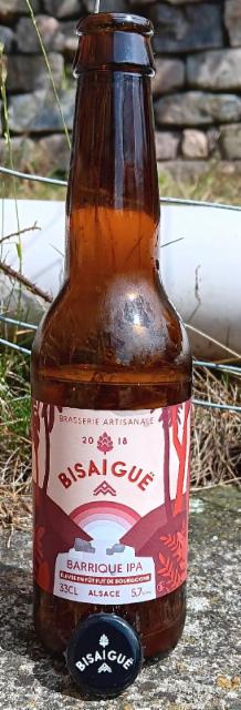Barrique IPA 5.7%, Brasserie Bisaiguë, France