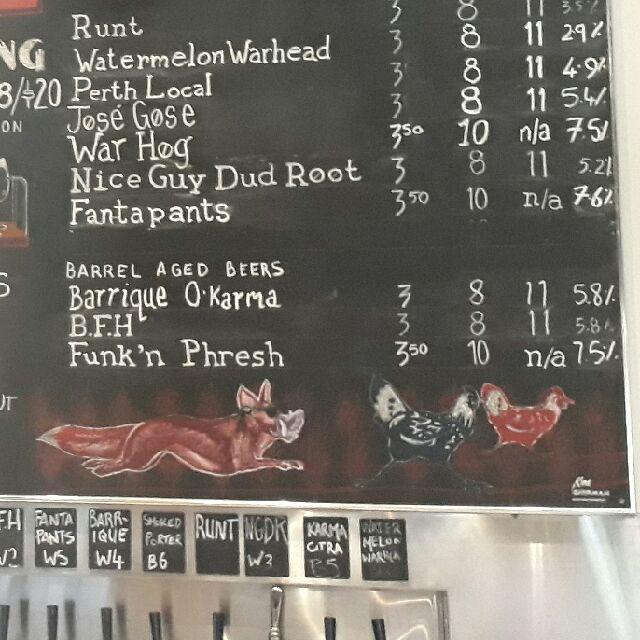 Barrique O'Karma 5.8%, Feral Brewing Co, Australia