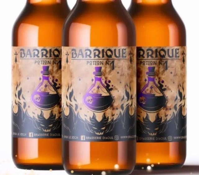 Barrique, potion n°1 5.0%, Brasserie Diaoul, France