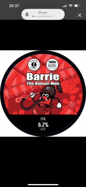 Barry the hoover man 6.2%, Phantom Brewing Co., England