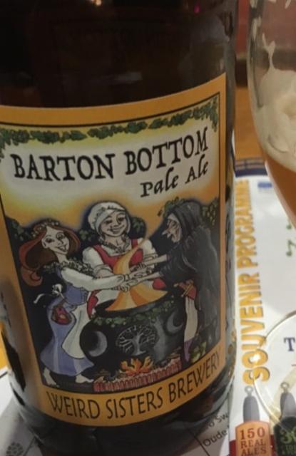 Barton Bottom Pale Ale 5.4%, Weird Sisters, England