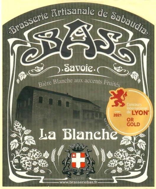 BAS Blanche, BAS - Brasserie Artisanale De Sabaudia