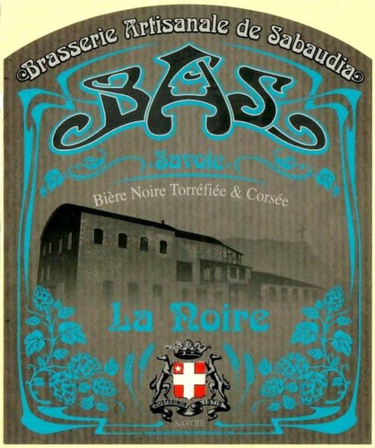 BAS Noire 4.0%, BAS - Brasserie Artisanale De Sabaudia, France