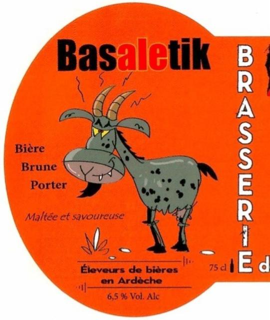 Basaletik 6.6%, Brasserie Des Rieux, France