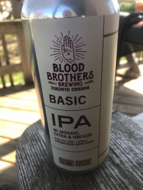 Basic 6.0%, Blood Brothers Brewing, Canada