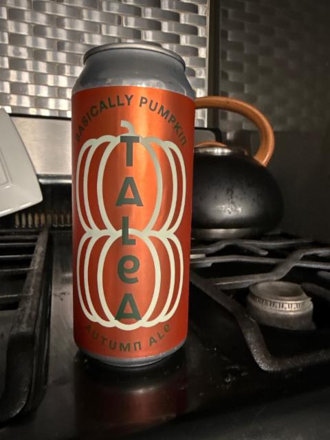 Basically pumpkin, Talea Beer Co.