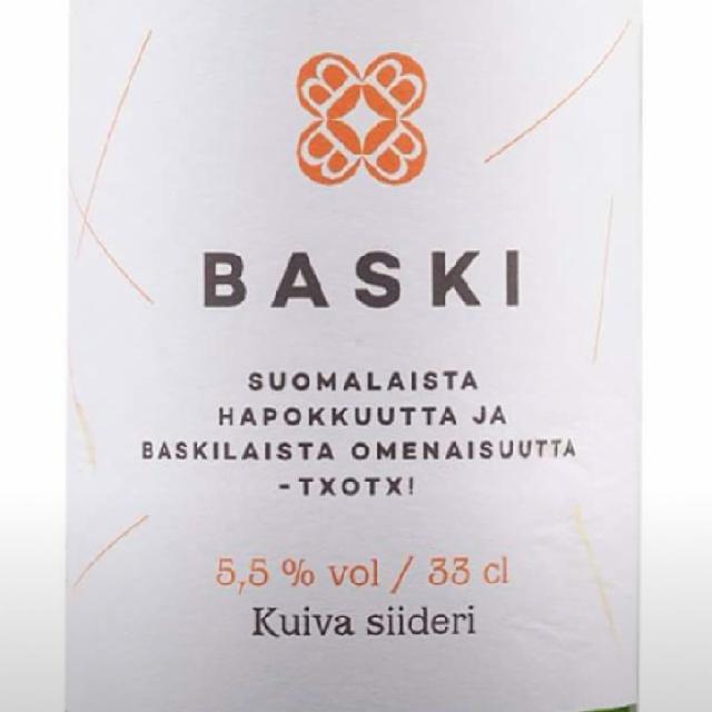 Baski 5.5%, Kuura Cider, Finland