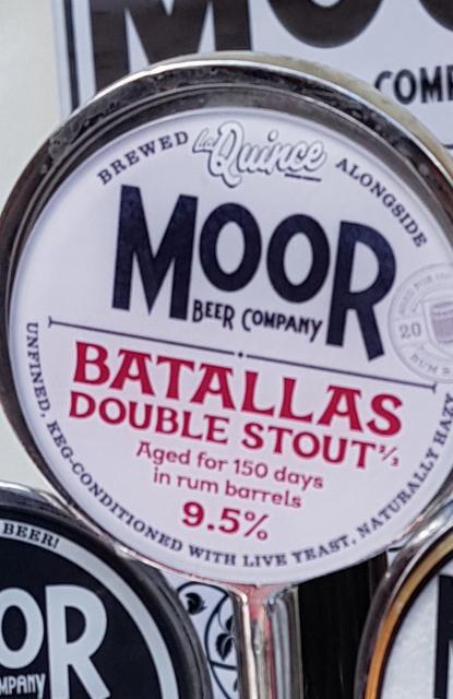 Batallas Double Stout Rum BA 9.5%, Moor Beer Company, England