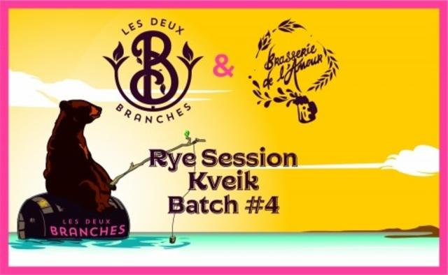 Batch #05 Rye Session Kveik 3.7%, Les Deux Branches, France
