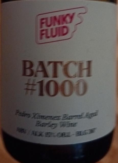 Batch #1000 15.0%, Funky Fluid, Poland