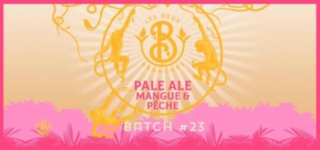 Batch #23 Pale Ale Mangue Pêche 4.8%, Les Deux Branches, France
