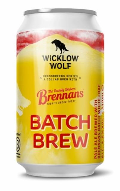 Batch Brew Brennans 4.0%, Wicklow Wolf Brewing, Ireland