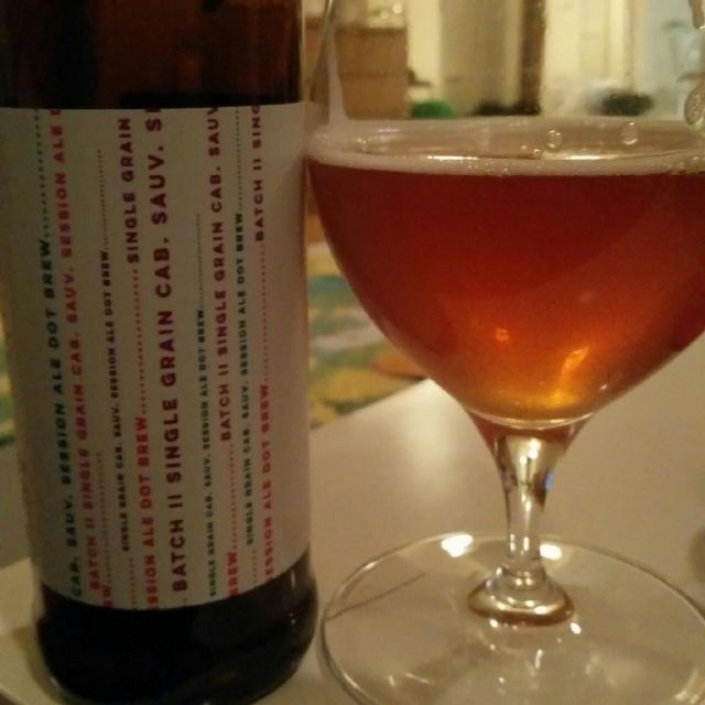 Batch II Single Grain Cab. Sauv. Session Ale 4.9%, DOT Brew, Ireland