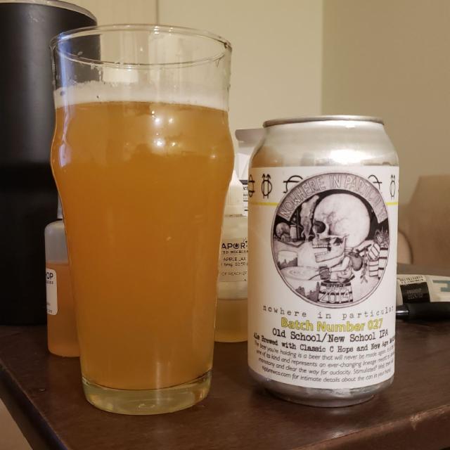 Batch Number 027 8.0%, Nowhere In Particular Brewing Company, United States