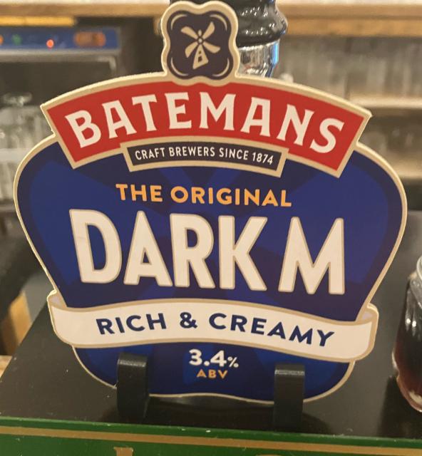 Batemans Dark M 3.4%, Batemans Brewery, England