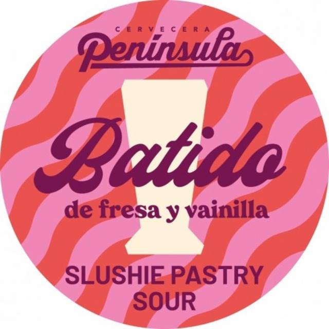 Batido De Fresa Y Vainilla 7.0%, Cervecera Península, Spain