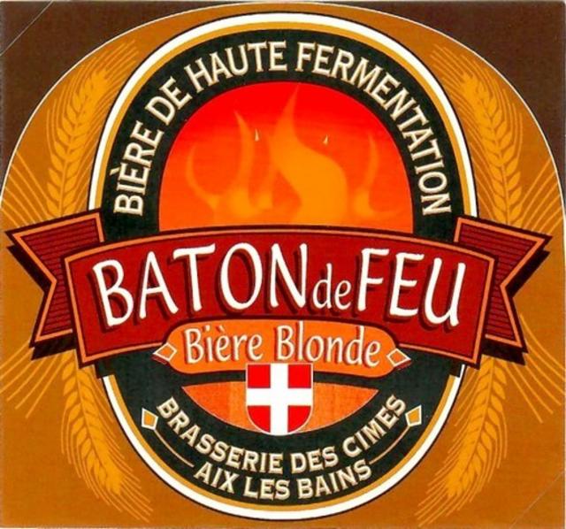 Bâton De Feu 6.5%, Brasserie Des Cimes, France