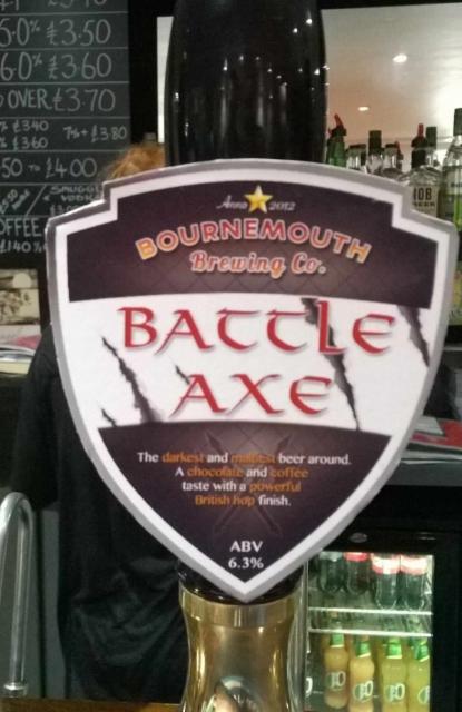 Battle Axe 6.3%, Bournemouth Brewing, England