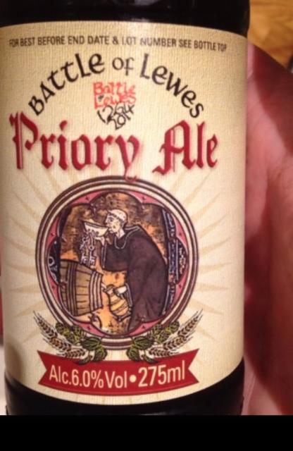 Battle Of Lewes Priory Ale 6.0%, Harvey's Brewery, England