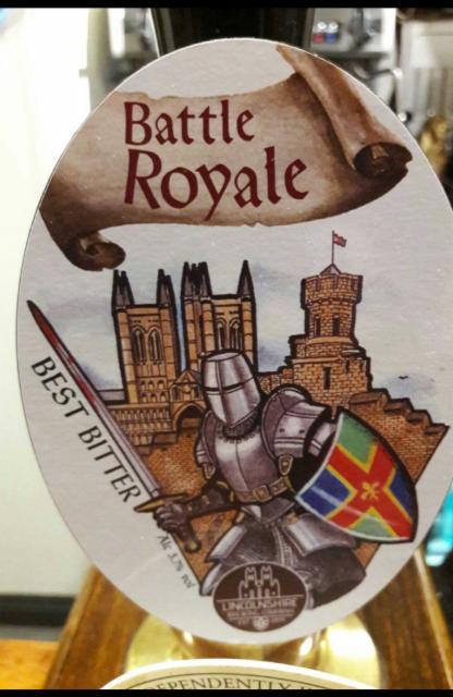 Battle Royale 3.7%, Lincolnshire Brewing Company, England