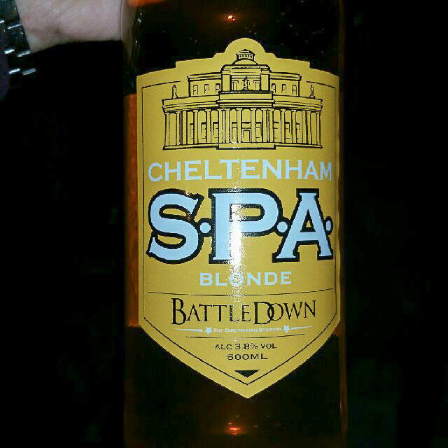 Cheltenham S.P.A. Blonde 3.8%, Battledown, England