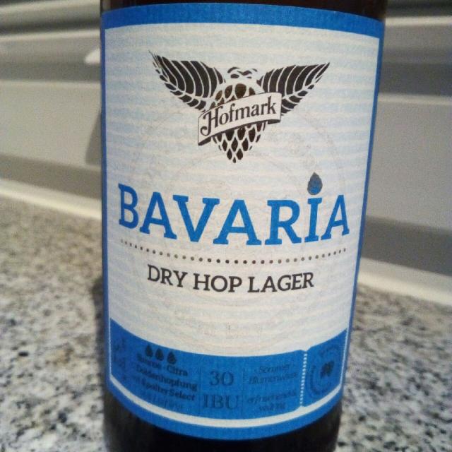 Bavaria Dry Hop Lager 5.2%, Hofmark Brauerei, Germany