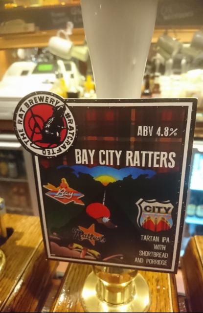 Bay City Ratters 4.8%, The Rat Brewery, England