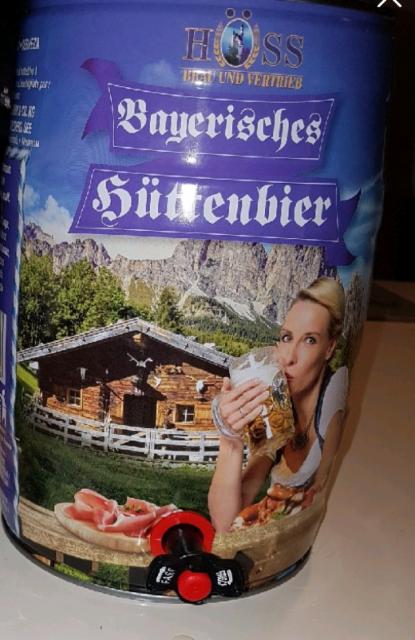 Bayerisches Hüttenbier 5.2%, Privatbrauerei Höss der Hirschbräu, Germany