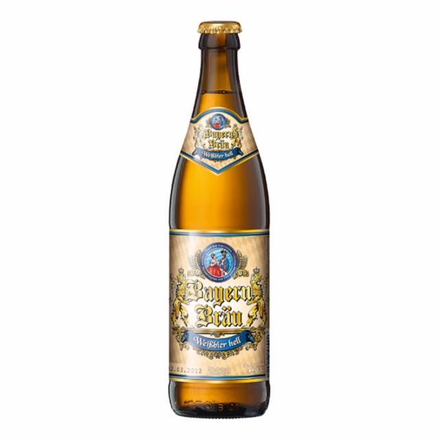 Bayern Bräu Weissbier Hell 5.0%, Nürnberger Bierkontor GmbH, Germany