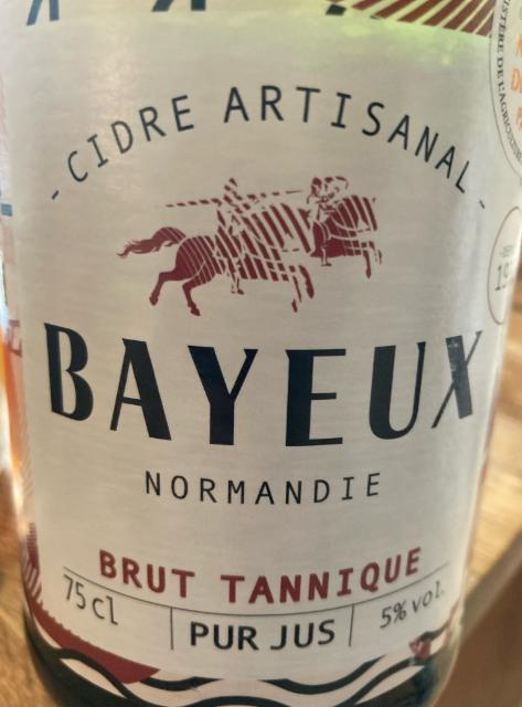 Bayeux Cidre artisanal Brut tannique 5.0%, Cidrerie Viard - Bayeux, France