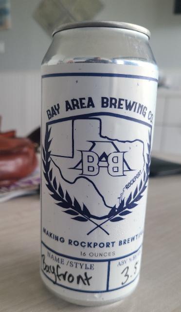 Bayfront 3.5%, Bay Area Brewing co., United States