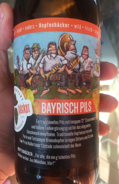 Bayrisch Pils 5.2%, Hopfenhäcker, Germany