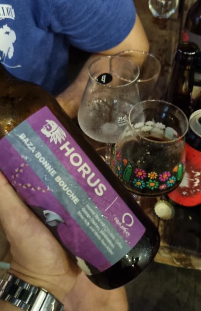 baza bonne bouche (purple label) 13.8%, Horus Aged Ales, United States