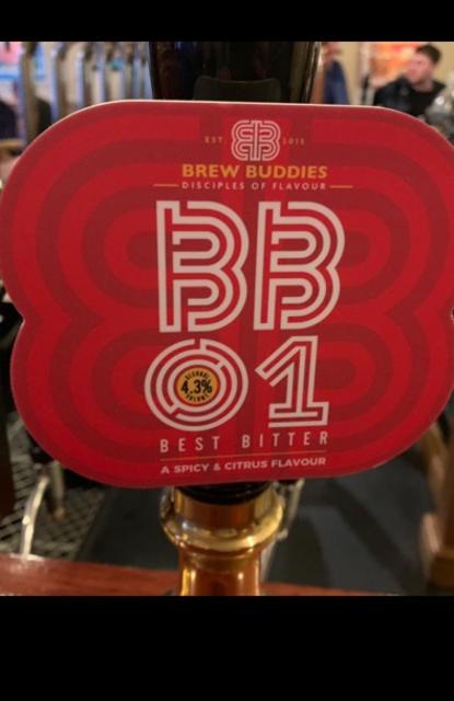 BB 01 Best Bitter 4.3%, Brew Buddies, England