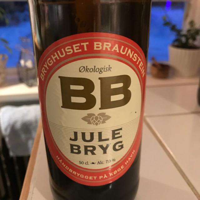 BB Julebryg 7.0%, Bryghuset Braunstein, Denmark