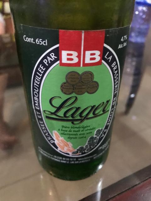 BB Lager 4.7%, La Brasserie BB Lomé S.A, Togo