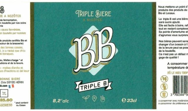 BB Triple B, Brasserie Bonne Bière