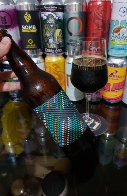 BBA Rye Wheat Imperial Stout, Cycle Brewing Company, United States