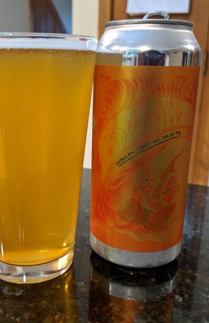 Bbbrighttt w/Citra 7.8%, Tree House Brewing Company, United States