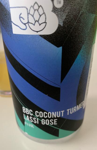 BBC 2021 Coconut Turmeric Lassi Gose 4.0%, Bereta Brewing Co, Romania