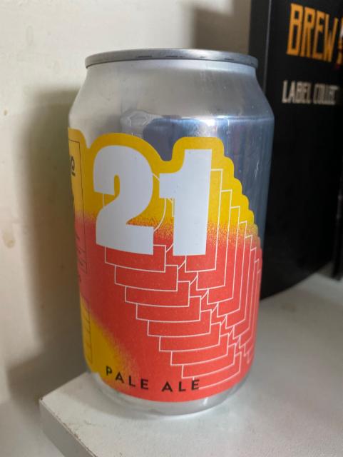 21 Pale Ale Mango 4.0%, Brew By Numbers, England