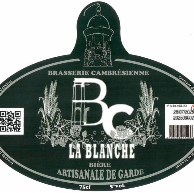 BC La Blanche 5.6%, Brasserie Cambrésienne, France